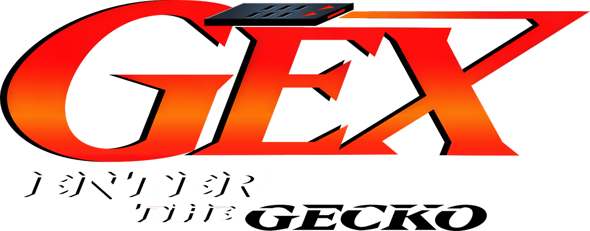 Gex Enter the Gecko logo for Playstation